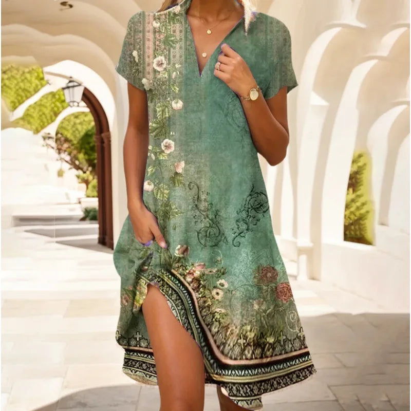 Daphne – Vestido Midi Ligero y Cómodo