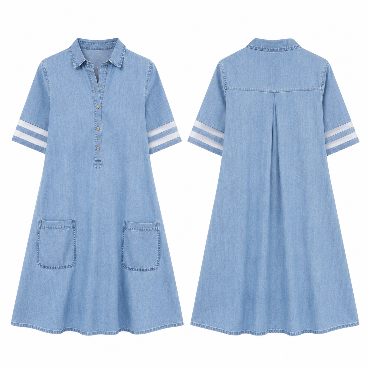 Harper | Vestido Vaquero Favorecedor