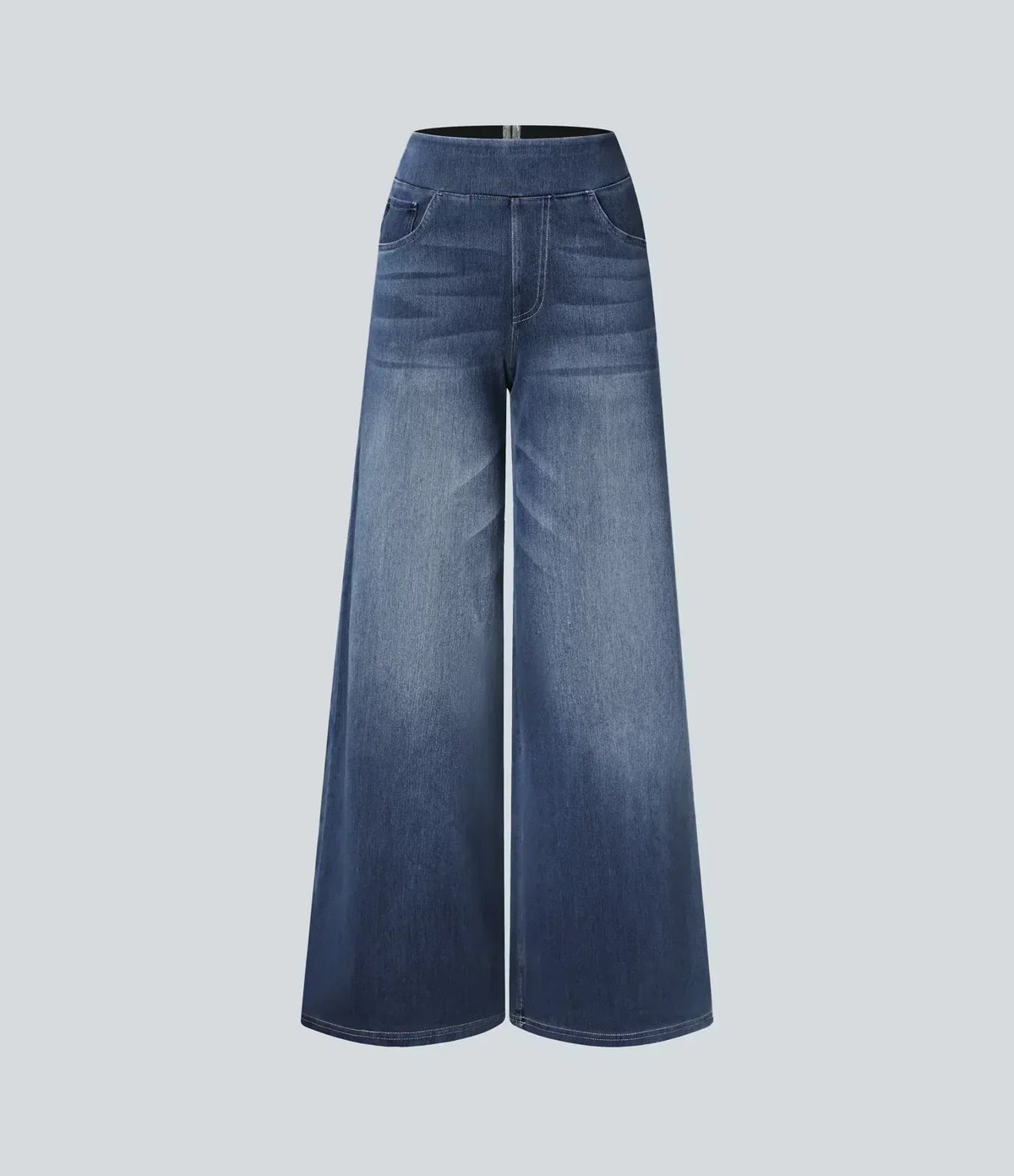 Eva | Pantalón Elástico de Cintura Alta y Cómodo