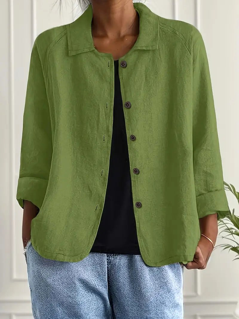 Enid | Camisa Cómoda con Cuello