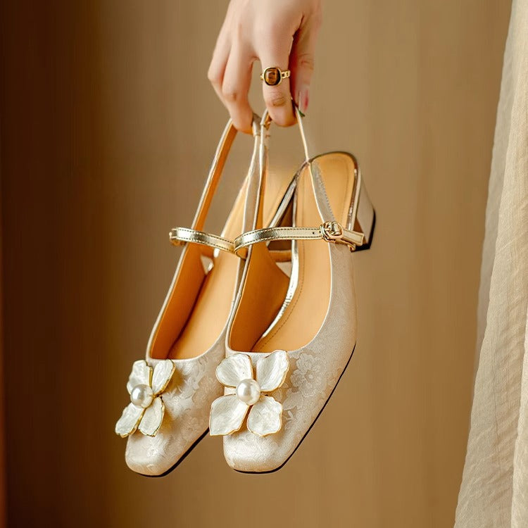 Genine | Zapatos Destalonados con Tira