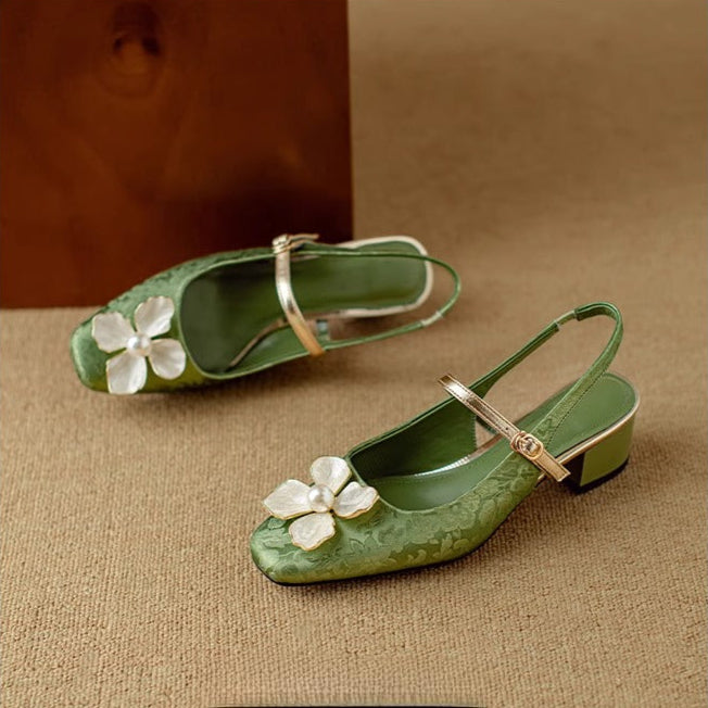 Genine | Zapatos Destalonados con Tira