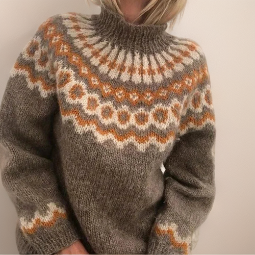 Sonja | Jersey de Cuello Alto Acogedor