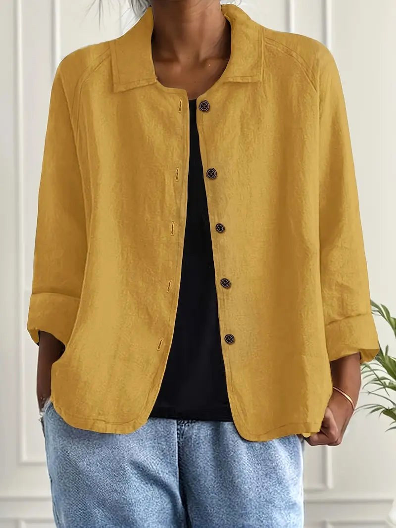 Cora | Sobrecamisa Holgada de Botones