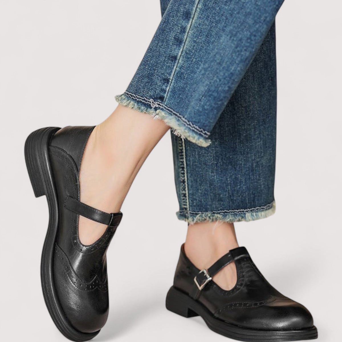 Colette Zapatos Mary Jane de Piel