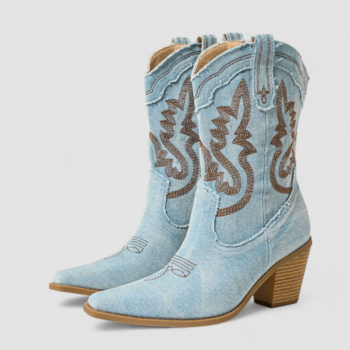 Callie | Botines Western Bordados