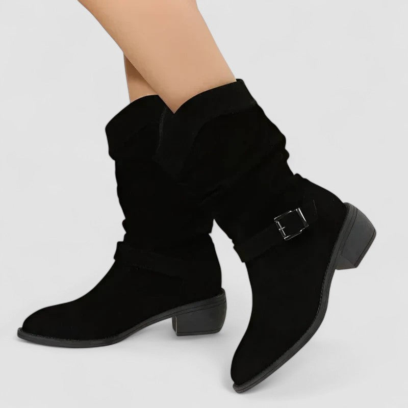 Elyse | Botas Western Estilo Slouch