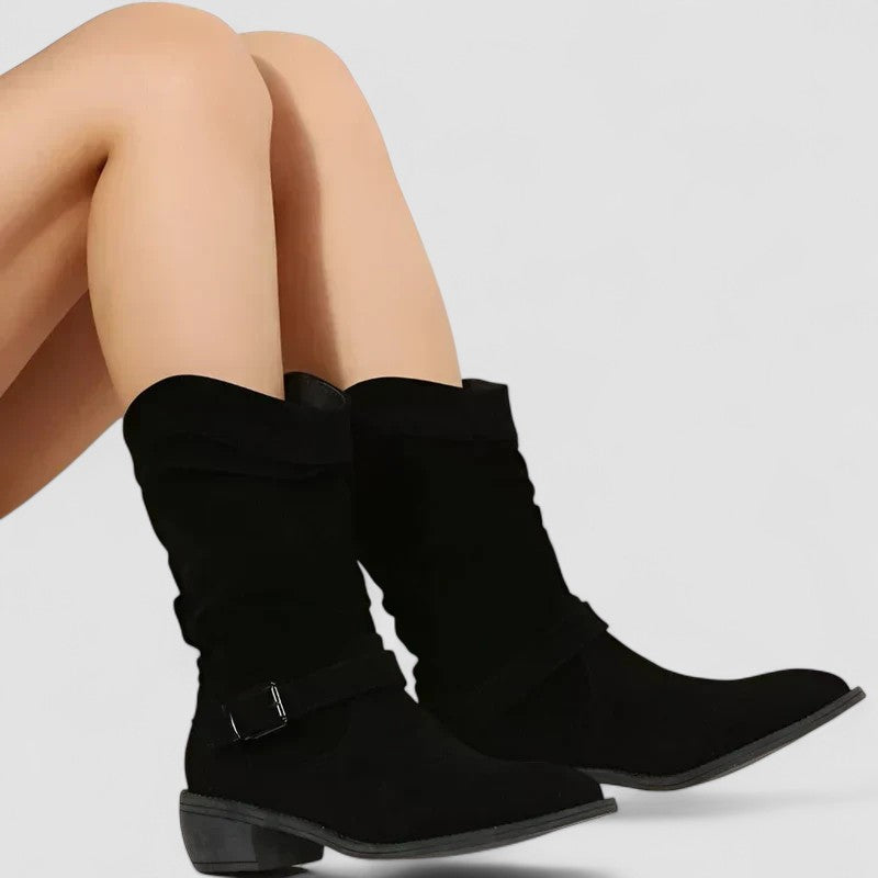 Elyse | Botas Western Estilo Slouch