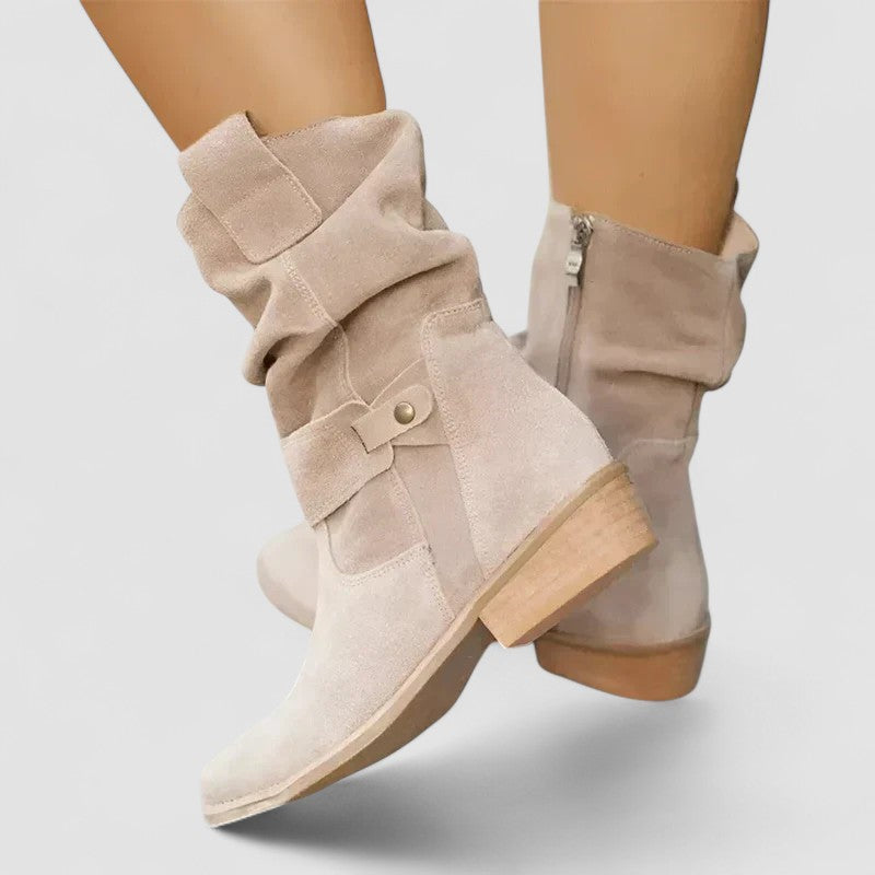 Elyse | Botas Western Estilo Slouch
