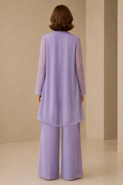 Graceful | Conjunto de Pantalón de Gasa para Madrina