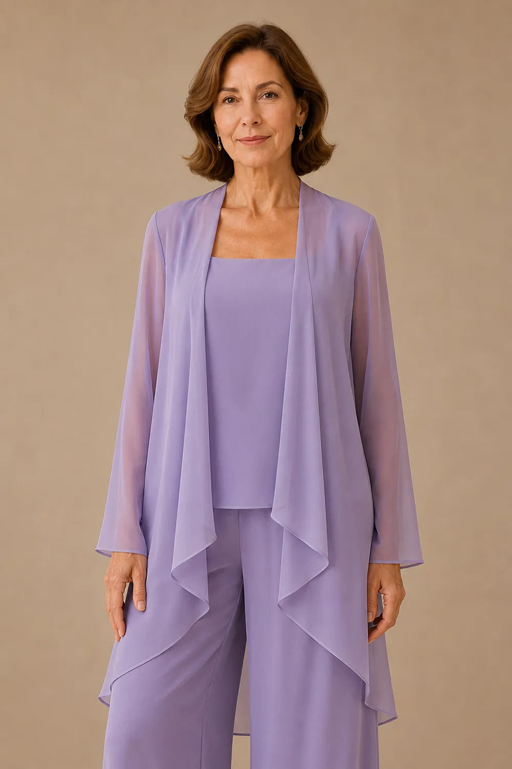 Graceful | Conjunto de Pantalón de Gasa para Madrina