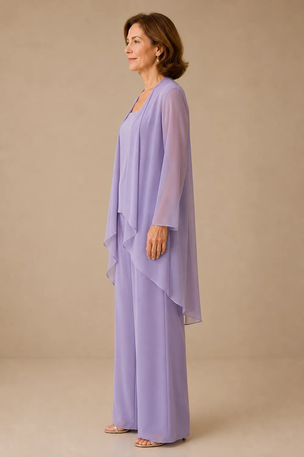 Graceful | Conjunto de Pantalón de Gasa para Madrina