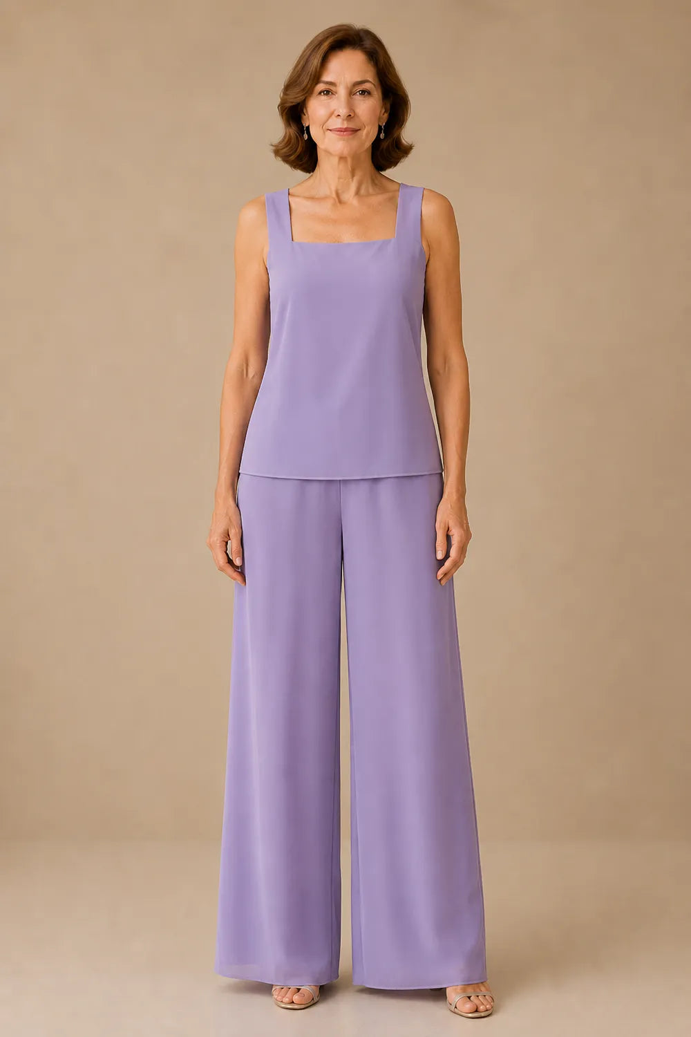 Graceful | Conjunto de Pantalón de Gasa para Madrina