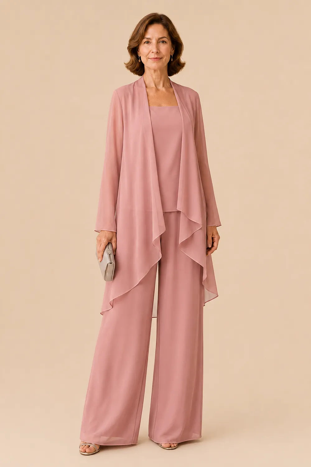 Graceful | Conjunto de Pantalón de Gasa para Madrina
