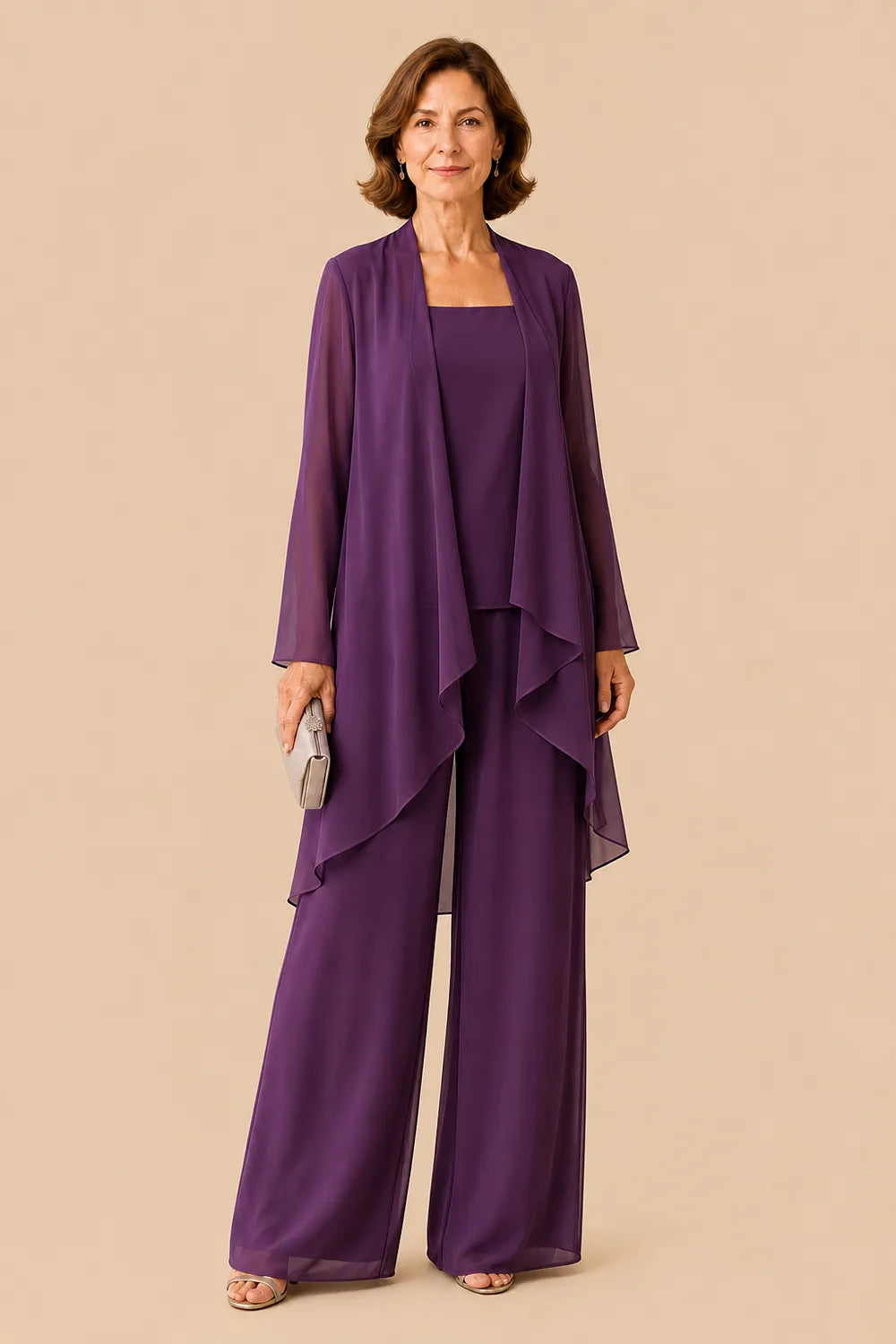 Graceful | Conjunto de Pantalón de Gasa para Madrina
