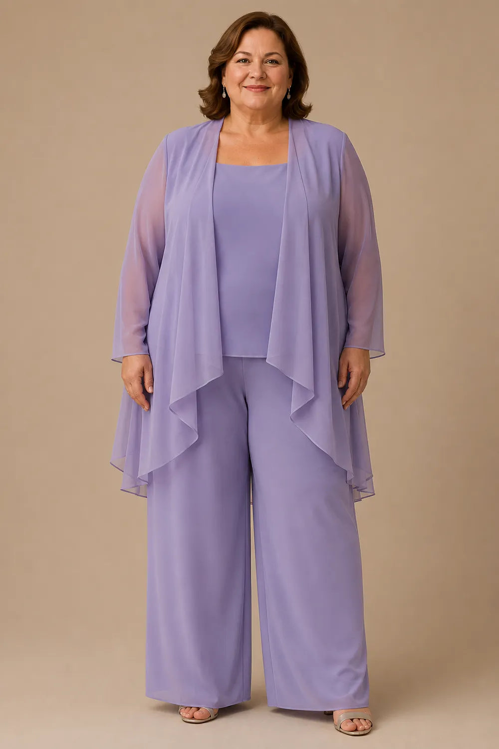 Graceful | Conjunto de Pantalón de Gasa para Madrina