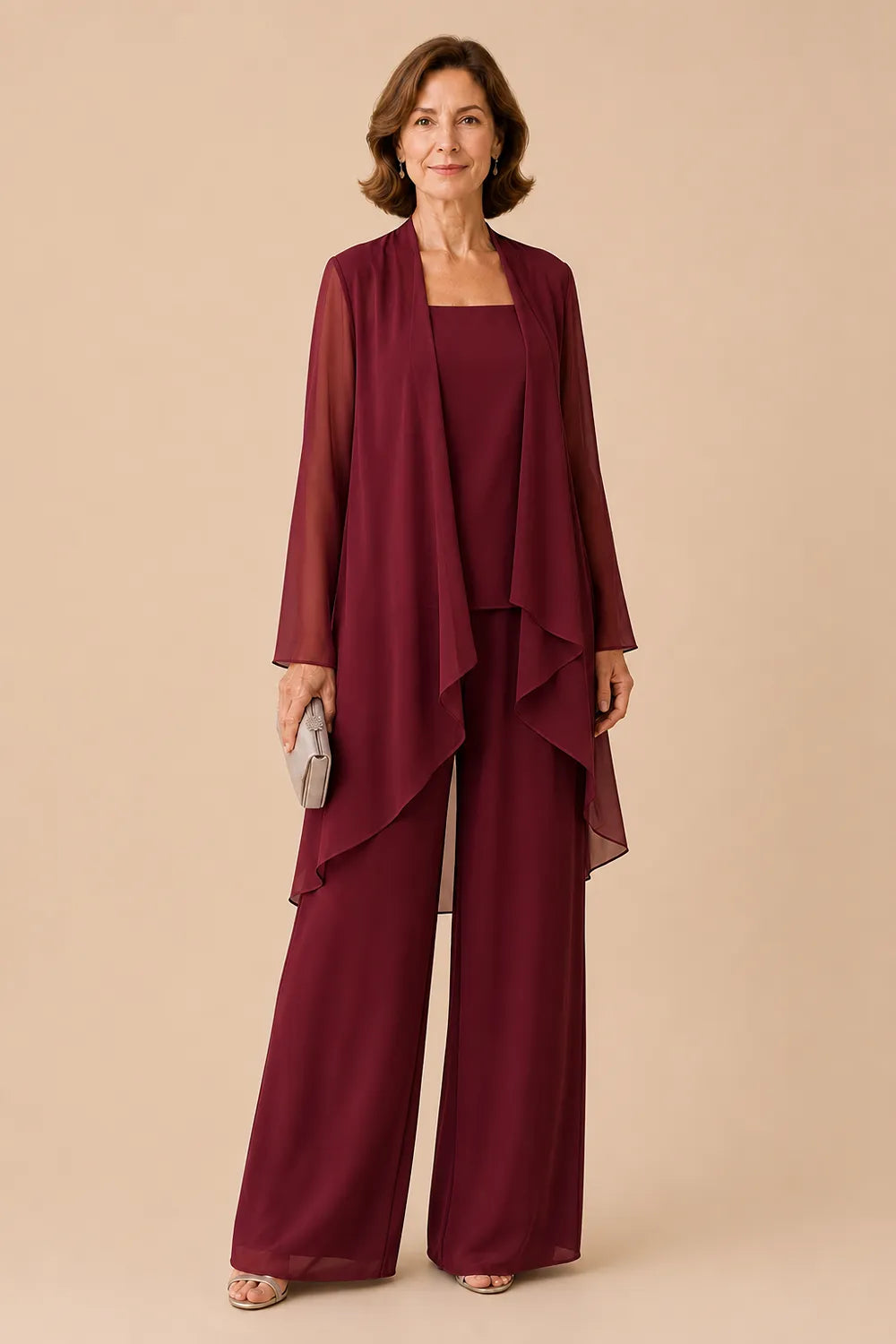 Graceful | Conjunto de Pantalón de Gasa para Madrina