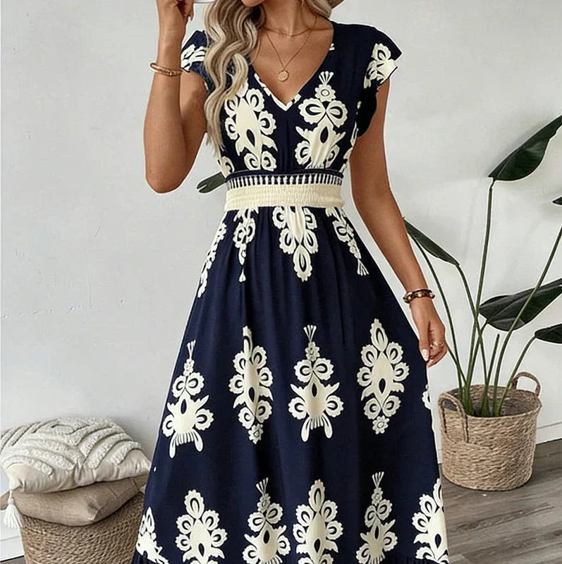 Canda Vestido Maxi Elegante y Favorecedor