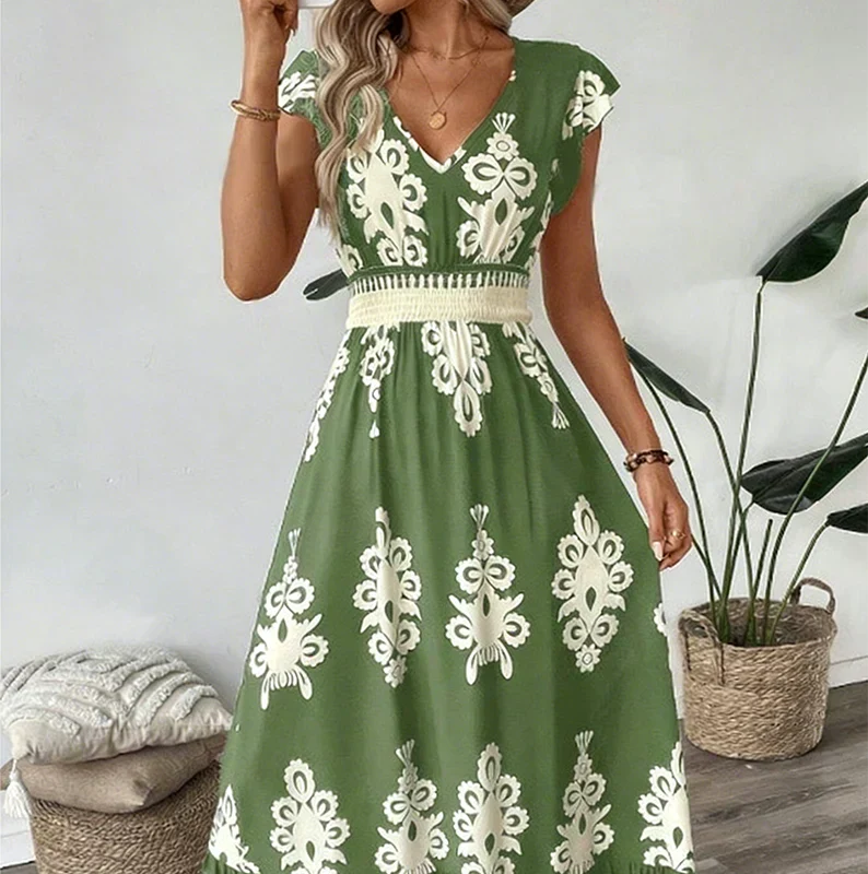 Canda Vestido Maxi Elegante y Favorecedor